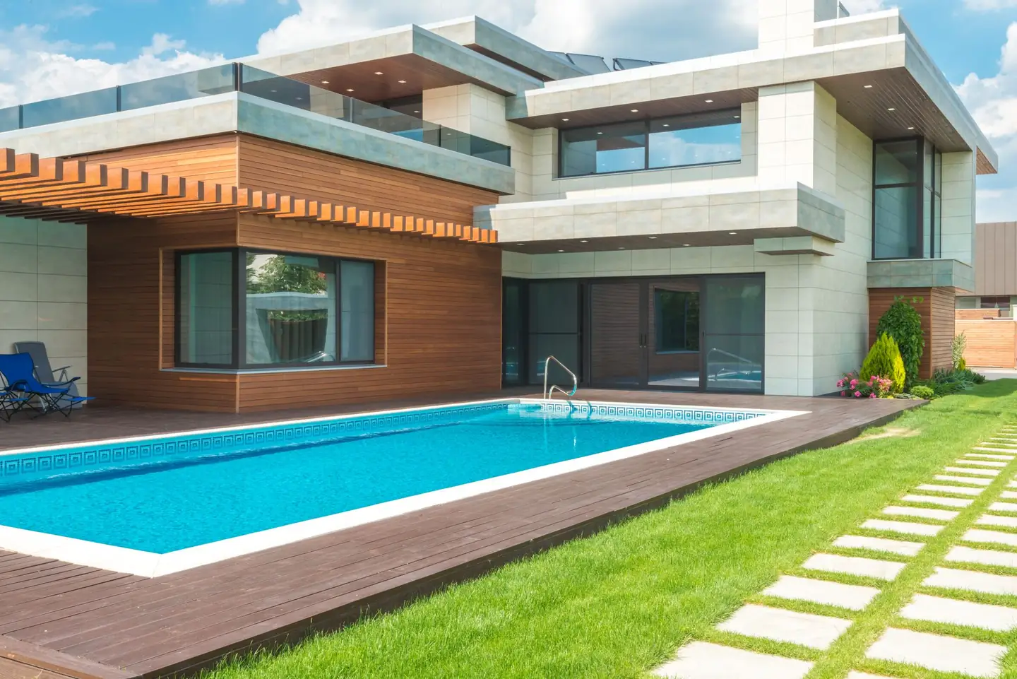 Swimming pool built in Kingfisher Shores, NSW
